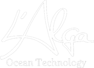 logo l'alga_valge